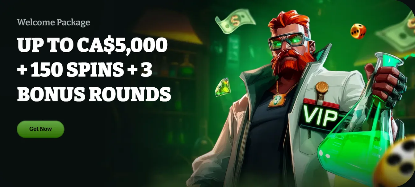 Boomzino Casino — Up to C$1,000 + 150 Free Spins over your first 2 deposits