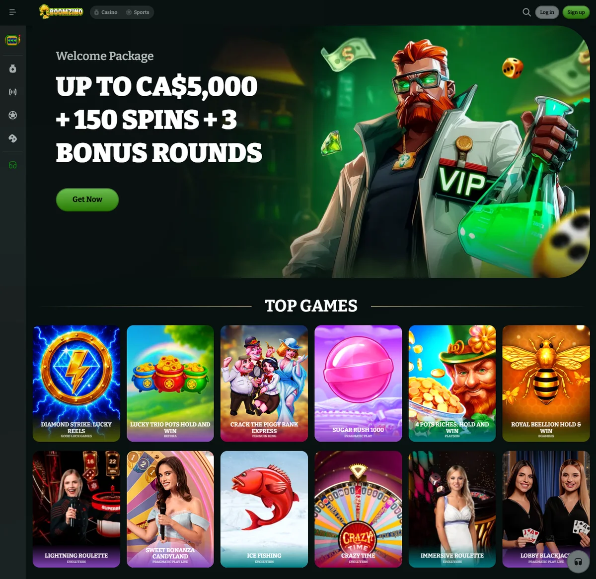 Boomzino Casino